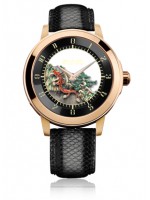 Gold Art Collection - Quinting Transparent Luxury Watches