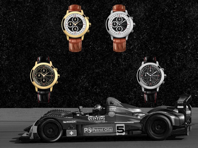 Car racing watch