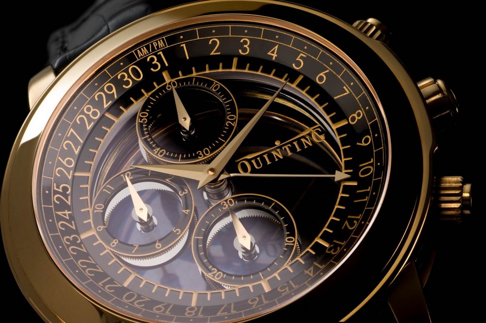 chronographe transparent