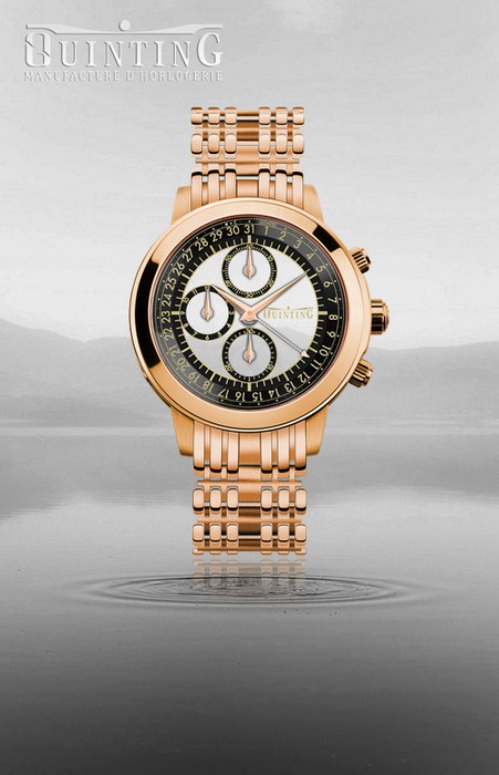 Luxury Gold Mysterious Chronograph