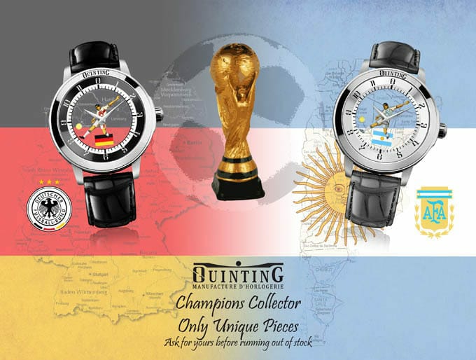 Football world cup luxury watches